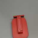 OCYCLONE Phone Stand, Adjustable Height and Angle Foldable Cell Phone Stand Holder for Desk, Taller iPhone Stand Compatible with 4.7"-13" Smartphones iPad Tablet, Red