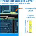 GPU Support Bracket Graphics Card Brace Anti-Sag Holder Height Adjustable Video Card Stand Black Large