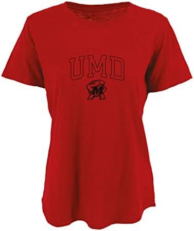 boxercraft Women's NCAA Team Logo Cut It Out Tee, Medium