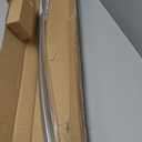 Adjustable Curved Shower Rod, 42-72 inches Extra Wide Shower Curtain Rod, Rust proof, Premium Stainless Steel, Curved Shower Curtain Rod for Bathroom, Need to Drill, Silver