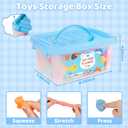 100 Pcs Party Favors & Squishy Toys Bulk for Kids 4-12, Fidget Toys Sensory Stress Relief Toys for Classroom Prizes, Christmas Stocking Stuffers, Birthday Goodie Bags & Teacher Supplies