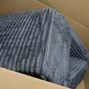 22" XL Back Pillow for Bed Sitting Up with Armrests & Big Pockets