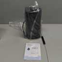 Humidifiers for Bedroom (1.1L), Small Cool Mist Humidifier for Home Plant and Baby Nursery, Quiet Ultrasonic Humidifier with 360 Nozzle, Auto Shut-Off, Filterless, Black