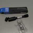 RETRUE Trailer Hitch Locks, 5/8" Locking Hitch Pin for 2" and 2 1/2" Receiver Class III IV Hitch, Tow Hitch Pin Lock Dia 3-1/2 Long Pin with O-Rings Weatherproof Caps for Trailer Truck Car Boat (Black)