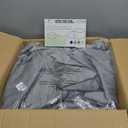 Homguava 5FT Bean Bag Chair Giant BeanBag with Memory Foam Filled, Comfy Bean Bag Chairs for Adults, Adult Bean Bag Chair with Dutch Velvet Cover for Living Room Bedroom-Grey (5FT-50"x50"x24")