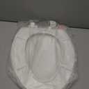 Mayfair Caswell Modern Slow Close Toilet Seat, Durable Plastic, Elongated, White
