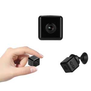 HD Mini Home Security Camera with Night Vision 4K Mini Nanny Camera with App Control for Home Office Security and Baby and Pet Monitoring (Video Only)