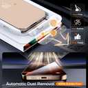 5 x 9H+ Glass for iPhone 16 Pro Screen Protector, Military Grade Shatterproof HD Tempered Glass, Bubble-Free, Case Friendly (One-Pull Installation) 2 Pack