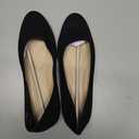 Shupua Flats for Women Round Toe Flat Shoes Dressy Black Ballet Flats Comfortable Womens Dress Shoes Ballerina Flats for Work SIZE 7