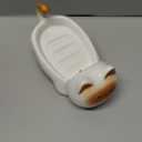 Ceramic Cute Cat Soap Dish, Self-Draining Bar Soap Holder for Shower, Decorative Soap Tray for Bathroom Sink Kitchen Counter, Easy Clean Soap Saver Tray (White)