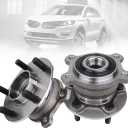 2PCS Rear Wheel Hub Assembly Pair FIT for 2013-2018 Ford Escape AWD Only, FIT for 2015-2019 Lincoln MKC AWD, Replace 512500 (AWD Splined Center)