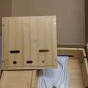 Bamboo Charging Station for Multiple Devices, Desk Charging Organizer with Drawer & Tray, Wood Docking Station for Multi Devices, Cell Phone, Tablet (Included 6 Cables, 5 Port USB Charger)