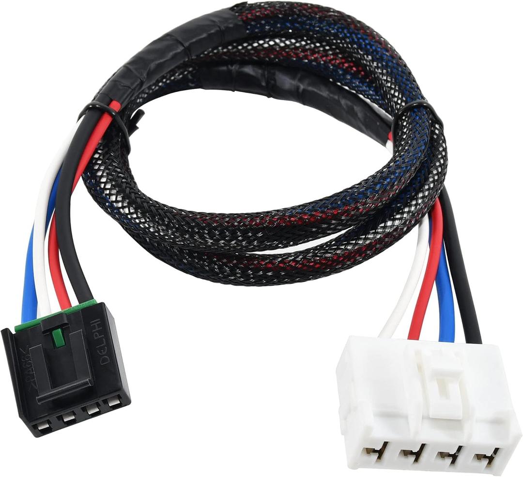 Oyviny 3020-P Brake Control Wiring Adapter for Dodge Ram 1995-2009/ Dodge Dakota 1997-2011/Dodge Durango 1998-2009 Plug Vehicle &Trailer Brake Controllers