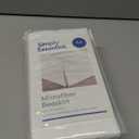 Today's Home Classic Tailored, Microfiber, 14" Drop Length Bed Skirt Dust Ruffle, Full, White