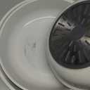 SENSARTE Nonstick Frying Pan Skillets, White Ceramic Coating Omelette Pans, Healthy Cookware Chef's Pan, Free of PTFE & PFAS (9.5+11+12.5 Inch)