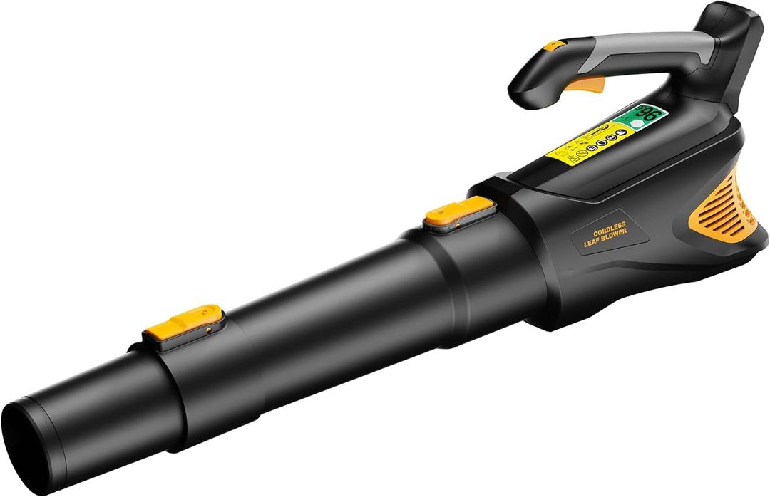 Cordless Leaf Blower 500CFM Compatible with DEWALT 20V Max Battery (Tool Only), Electric Leaf Blower Cordless with 5 Speed Modes, Lightweight Battery Powered Leaf Blowers for Lawn Care