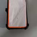 Case for Galaxy S21 with Clip, Heavy-Duty Tough Rugged Shockproof Drop Protective Cover Cases for Samsung Galaxy S21, Black+Orange