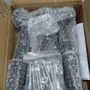 BEAMNOVA Headboard Brackets for Metal Bed Frame Head Board Kit for Adjustable Bed Base Fits Bolt-On Footboards, Queen King Full Twin Size Bed Frames Attachment Hardware Stiffeners