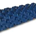 RumbleRoller Original Textured Foam Roller - Deep Tissue, Self Myofacial Release Massage Therapy Roller