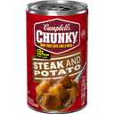 Campbells Chunky Soup, Steak And Potato Soup, 18.8 Ounce Can BB Date Not Found 