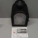 WOODEXPE Sympathy Gift Memorial Gift for Loss of Loved One Memorial Lantern with Flickering LED Candle and Remote Control - Those We Love (Black)