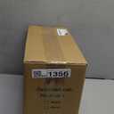 Yieach 3.17 Gallon Thin Small Black Bathroom Trash Can with Lid,12L Small Pet/Dog Proof Slim Trashcan and Skinny Covered Trash Can,Plastic Covered Wastebasket,Garbage Can for Kitchen,Office,RV,Bedroom