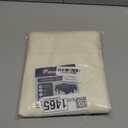 FantasDecor Square Tablecloth Linen Table Clothes for Square Tables Wrinkle Resistant and Waterproof Washable Fabric Cover for Dining Room and Outdoor Use, Ivory, 54 x 54 Inch