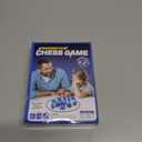 Magnetic Chess Game, Magnet Games with Stones, Puzzle Strategy Family Games, Portable Board Games, Fun Tabletop Multiplayer Chess Game (Blue)