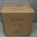 Dezin 0.8L Electric Kettle, Small Electric Kettle with Double Wall Construction, 304 Stainless Steel Electric Tea Kettle for Business Trip, Portable Travel Kettle with Auto Shut-Off (Black)