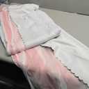 XiDi Dream Star Blackout Curtains for Kids Rooms Girl Princess Curtain for Daughter Bedroom Window (Pink Grey, W34 X L63)