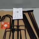 Ottsuls Shepherd-Hooks 60" Adjustable for Bird-Feeder Lantern Plant-Hook Garden-Stake - Plant Stand Hanger for Outdoor Flower Basket, Bird Feeder Hanger Weddings Decor (2 Pack)