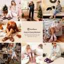 EverFoams Womens Fuzzy Open-toe Slippers Soft Comfy Memory Foam Indoor House Shoes (9-10, Plum Violet)