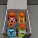 ALASOU 4 PCS Animal Car Toys for 1 Year Old Boy Girl|Baby Toys 1 Year Old Boy Gifts for Toddlers 1-3|Vehicle Toy Set for Toddler Toys 1-2|1st Birthday Gift for Infant 12 18 Months