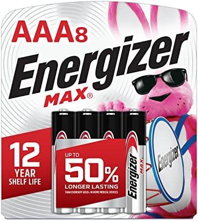 Energizer MAX AAA Batteries (6 Pack), Triple A Alkaline Batteries