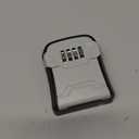 Puroma Lock Box, Key Lock Box Wall Mount & Portable Combination Lockbox with Resettable Code, Security Lockbox for Outside House Keys, Apartment Realtors Spare Keys Storage (1 Pack, Gray)