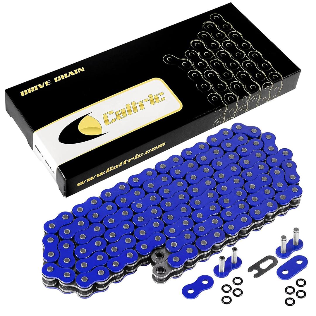 Caltric O-Ring Blue Drive Chain Compatible with Yamaha Raptor 660 Yfm660R Yfm-660R 2001-2005