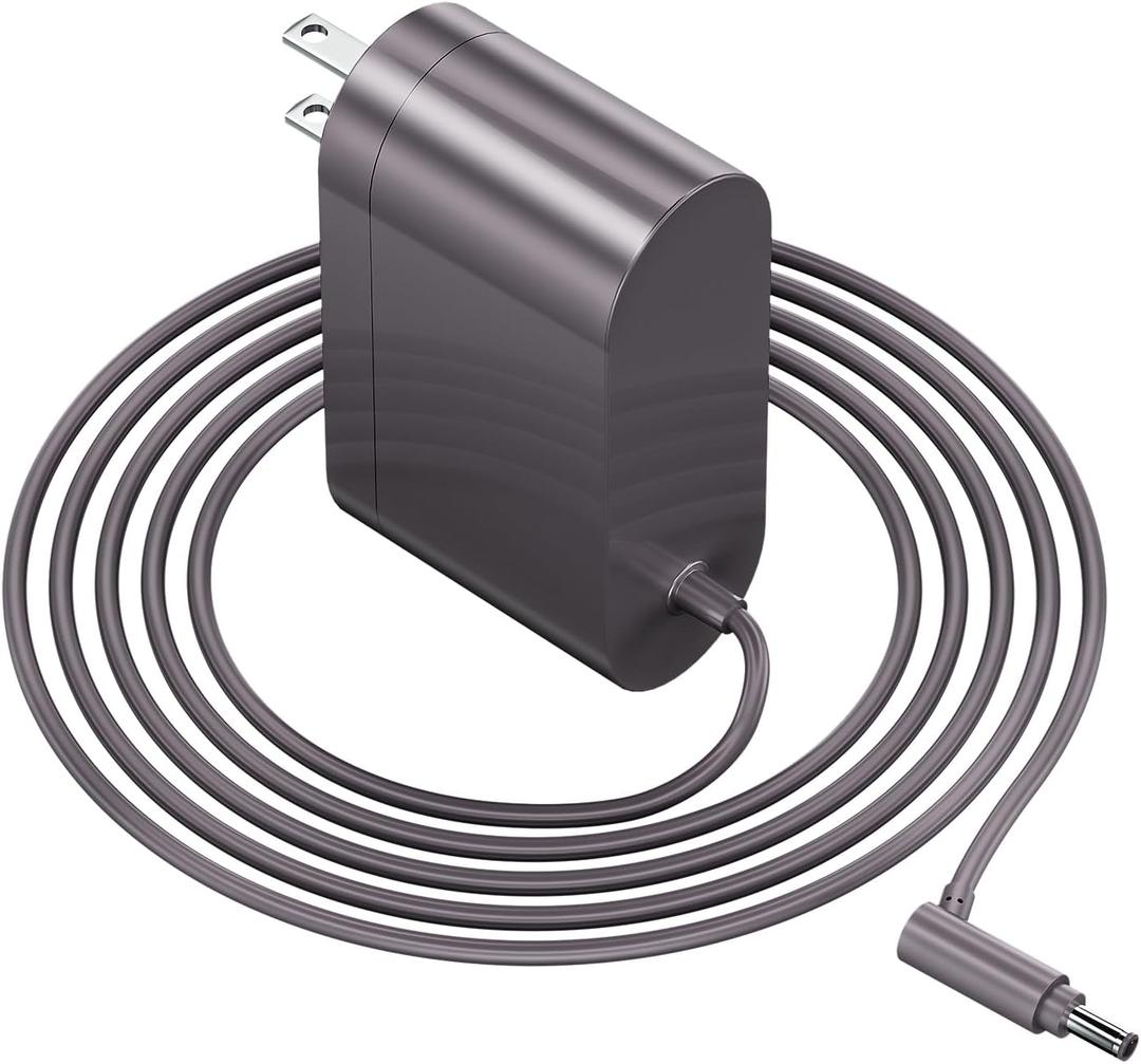 Replacement Charger for Dyson V8 V7 V6 SV04 SV03 DC59 DC58 DC62 Absolute Animal Motorhead Cordless Cleaner, Replacement Dyson Vacuum Charger for Dyson 26.1V 0.8A Battery 967813-02 205720-02 209468-01