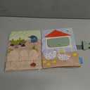 Taf Toys Busy Book for Toddlers 1-3 - Montessori Activity Book with 12 Sensory Learning Activities - Develops Fine Motor Skills and Early Numeracy Through Play