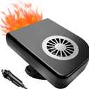 180W 12 Volt Car Heater That Plugs Into Cigarette Lighter, Portable Car Defroster Windshield Heater