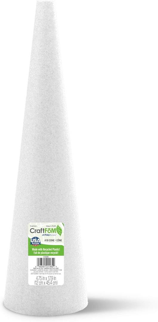 FloraCraft CraftFM Cone White