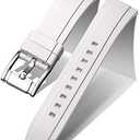 BINLUN Quick Release Silicone Watch Bands Replacement Rubber Watch Straps 18mm 19mm 20mm 21mm 22mm 24mm Smartwatches Bands for Men and Women Waterproof Sport Watchbands with 11 Colors