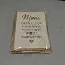 7 x Cheerin Sweet Birthday Cards for Mom – Thank You Card for Mum with Envelope from Daughter and Son – Heartfelt Appreciation Mother's Day Cards for Stepmom, Grandma, or Mother Figures 5x7