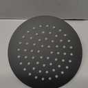 NearMoon Rain Shower Head, Ultra-Thin Design-Pressure Boosting, Awesome Some Experience, High Flow Stainless Steel Rainfall Head (6 Inch,Matte Black)