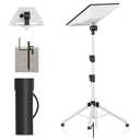 270° Tilt Angle Adjustable Starlink Mini Tripod Stand Mount for RV, Portable Pole Adapter Kit Mini Starlink Mounts for Antenna Tripod, Camping Accessory (White)