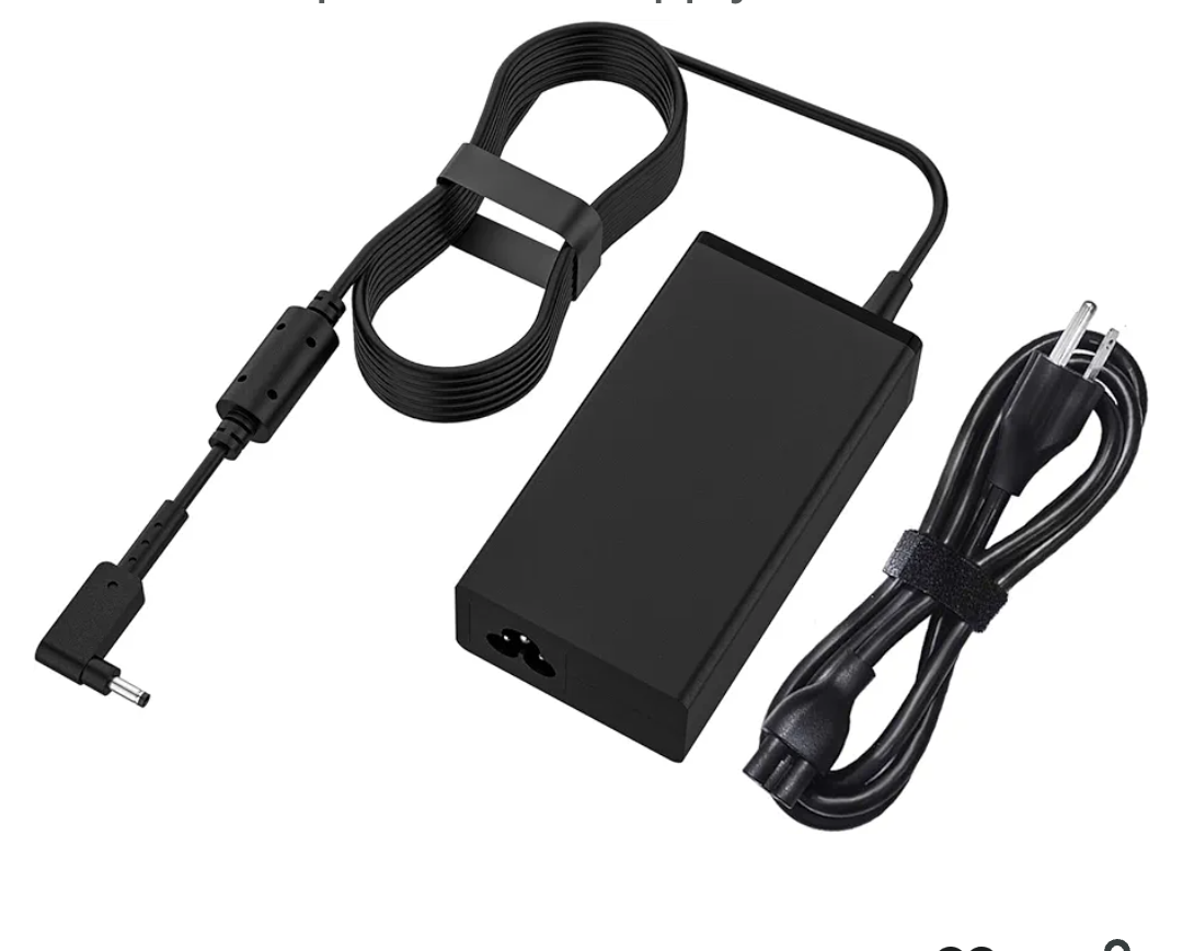 65W 19V Laptop Charger Fit for Acer Aspire 3 5 A315-23 A315-35 A515-45 A515-46 A515-54 A515-55 A515-56 N19Q7 N19Q8 N22C6 Adapter Power Supply Cord