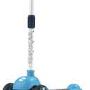 MOUNTALK Kids Scooter for Ages 1-12 Years, 3 Wheels Toddler Scooter for Children Age 1-3/3-5/5-8/8-12 Boys and Girls with Adjustable Heights and LED Wheels (Blue Galaxy)