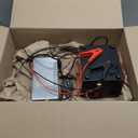 TUXING PCP Air Compressor, Max 4500 PSI, Dual Power Car 12V DC or Home 110V AC, Fast Fill for Air Rifle or Paintball Tank, External Power Adapter, Built-in Cooling Fan, Portable Pcp Pump TXES061 Orange