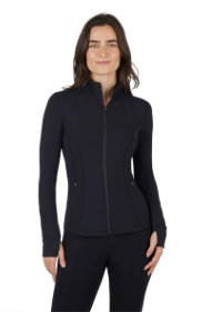 Womens Ultra Soft Lightweight Full Zip Yoga Jacket with Pockets XL