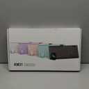 Trueque Wireless Keyboard and Mouse Combo - Full-Size Quiet Keyboard with Palm Rest, Phone Holder, Multimedia Keys, Power Switch, Compatible with Windows, Chrome OS, PC, Laptop (Batteries Included) (Black)