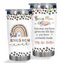 Great Mom Gifts for Women, Birthday Gifts for Mother from Daughter, Thanksgiving Presents Ideas for New Mom Mommy, Christmas Gifts with 20 Oz Insulated Tumbler